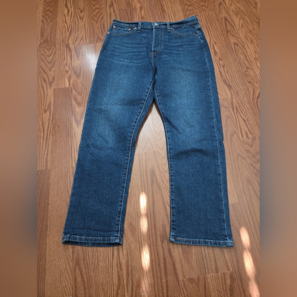 Levi's Women's Boyfriend Jeans - Dark Blue